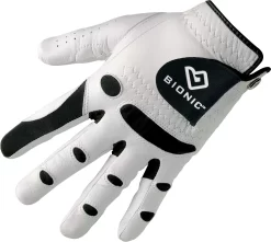 Bionic StableGrip Golf Glove -Professional Golf Equipment Store GGNML White fingers