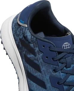 Adidas Men's S2G Spikeless Golf Shoes -Professional Golf Equipment Store GV9794 AlteredBlue DET