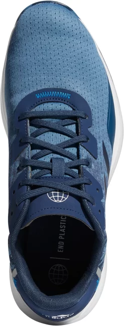 Adidas Men's S2G Spikeless Golf Shoes -Professional Golf Equipment Store GV9794 AlteredBlue TOP