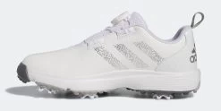 Adidas Youth CODECHAOS 22 BOA Golf Shoes -Professional Golf Equipment Store GX3945 10058364 WhiteSilverGrey AL