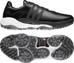 Adidas Men's Tour 360 22 Golf Shoes -Professional Golf Equipment Store GZ3158 BlackRed SET