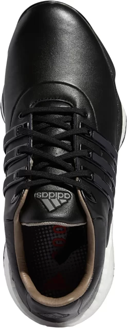 Adidas Men's Tour 360 22 Golf Shoes -Professional Golf Equipment Store GZ3158 BlackRed TOP