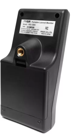 PRGR Portable Launch Monitor -Professional Golf Equipment Store HS 13020A Black BCK