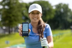 PRGR Portable Launch Monitor -Professional Golf Equipment Store HS 13020A Black DET