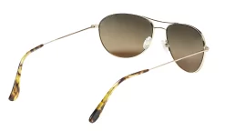 Maui Jim Baby Beach Polarized Aviator Sunglasses -Professional Golf Equipment Store HS245 16 Gold BCK