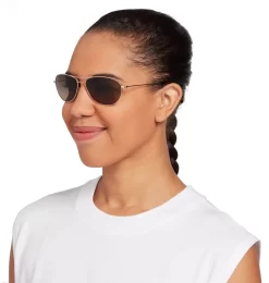 Maui Jim Baby Beach Polarized Aviator Sunglasses -Professional Golf Equipment Store HS245 16 Gold MODFRT