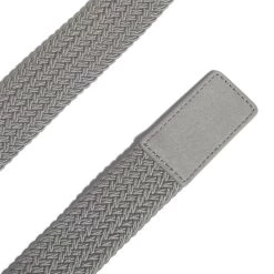Adidas Men's Braided Stretch Golf Belt -Professional Golf Equipment Store HZ4311 GreyThree FLAT