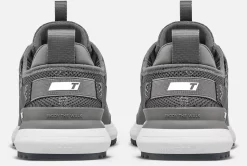 TRUE Linkswear Men's LUX Hybrid Golf Shoes -Professional Golf Equipment Store LH4 C003H WhiteGrey BCK