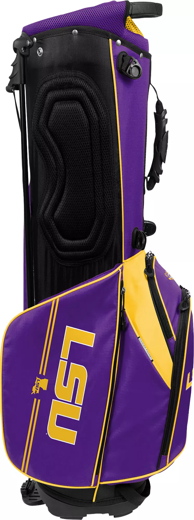 WinCraft Team Effort LSU Tigers Caddie Carry Hybrid Bag 2 WinCraft Team Effort LSU Tigers Caddie Carry Hybrid Bag - Image 2