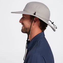 Walter Hagen Men's Wide Brim Sun Hat -Professional Golf Equipment Store MGA19100 Grey MODSDE