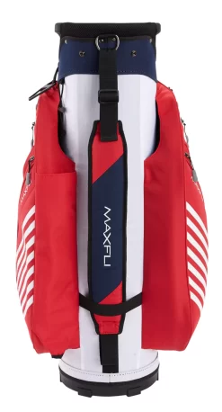 Maxfli 2021 Honors+ 14-Way Cart Bag -Professional Golf Equipment Store MX21HRFLAGCBCH NOCOLOR BCK