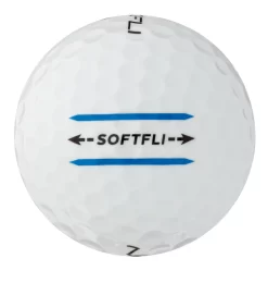 Maxfli 2023 Softfli Personalized Golf Balls -Professional Golf Equipment Store MX23SOFTFLIWP Black SDE