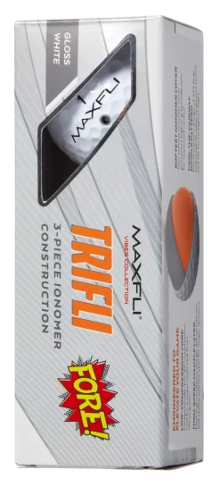 Maxfli 2023 TriFli Fore Vibes Golf Balls -Professional Golf Equipment Store MX23TRIFLIVFOR NOCOLOR AL alt1