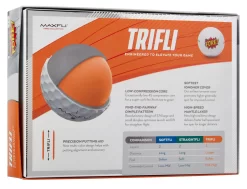 Maxfli 2023 TriFli Fore Vibes Golf Balls -Professional Golf Equipment Store MX23TRIFLIVFOR NOCOLOR BCK