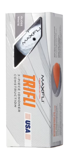 Maxfli 2023 TriFli USA Vibes Golf Balls -Professional Golf Equipment Store MX23TRIFLIVUSA NOCOLOR AL alt1