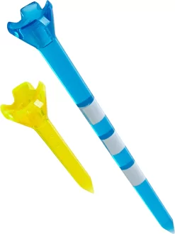 Maxfli Performance Series Low Resistance 3.25” & 1.5” Translucent Golf Tees – 50-Pack -Professional Golf Equipment Store MX377 NOCOLOR DET