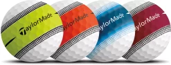 TaylorMade 2022 Tour Response Multicolored Stripe Golf Balls -Professional Golf Equipment Store N7677001 NOCOLOR SET