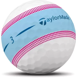 TaylorMade 2022 Tour Response Blue/Pink Stripe Golf Balls -Professional Golf Equipment Store N7677101 NOCOLOR DET