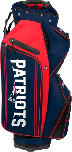 WinCraft Team Effort New England Patriots Bucket III Cooler Cart Bag 6 WinCraft Team Effort New England Patriots Bucket III Cooler Cart Bag -Professional Golf Equipment Store PATRIOTSCB21 NOCOLOR DET