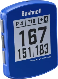 Bushnell Phantom 2 GPS -Professional Golf Equipment Store PHANTOM2BLU 362112 Blue FRT alt2
