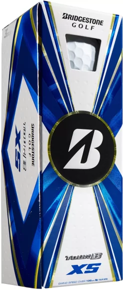 Bridgestone 2022 Tour B XS Golf Balls -Professional Golf Equipment Store S2WX6D NOCOLOR SLV