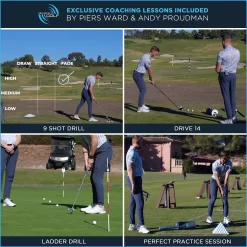 Me And My Golf Golf Ball Practice Bag - Includes Instructional Training Videos -Professional Golf Equipment Store SCMAMG006 NOCOLOR DET