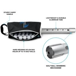 Me And My Golf Golf Ball Practice Bag - Includes Instructional Training Videos -Professional Golf Equipment Store SCMAMG006 NOCOLOR TEC alt1