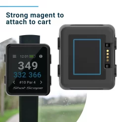 Shot Scope H4 GPS + Shot Tracking Handheld -Professional Golf Equipment Store SS HAN H4 BLK Black TEC alt6