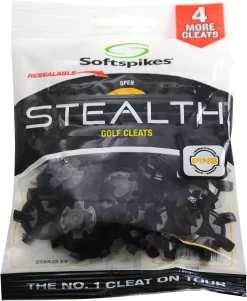 Softspikes Stealth PINS Golf Spikes - 24 Pack