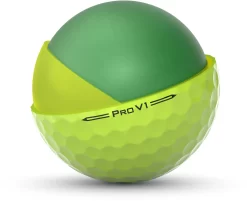Titleist 2023 Pro V1 Yellow Personalized Golf Balls -Professional Golf Equipment Store T2128C 12PL Black TEC