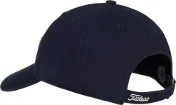 Titleist Men's College Garment Wash Golf Hat -Professional Golf Equipment Store TH21AGCOL GT NavyWhite BCK