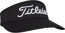 Titleist Women's Sundrop Golf Visor -Professional Golf Equipment Store TH23WSV 01 BlackWhite FRTR