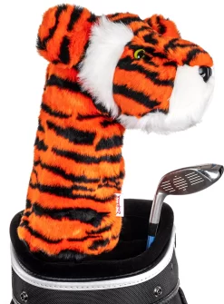 Daphne's Headcovers Tiger Head Cover -Professional Golf Equipment Store TIRO NOCOLOR DET