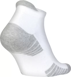 Under Armour Men's HeatGear Tech No-Show Golf Socks - 3 Pack -Professional Golf Equipment Store U343 170 White BCKR