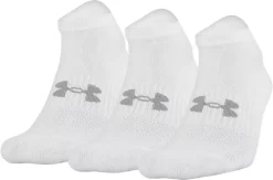 Under Armour Men's Golf Cotton No Show Socks - 6 Pack -Professional Golf Equipment Store U6725F6 170 White SET alt1