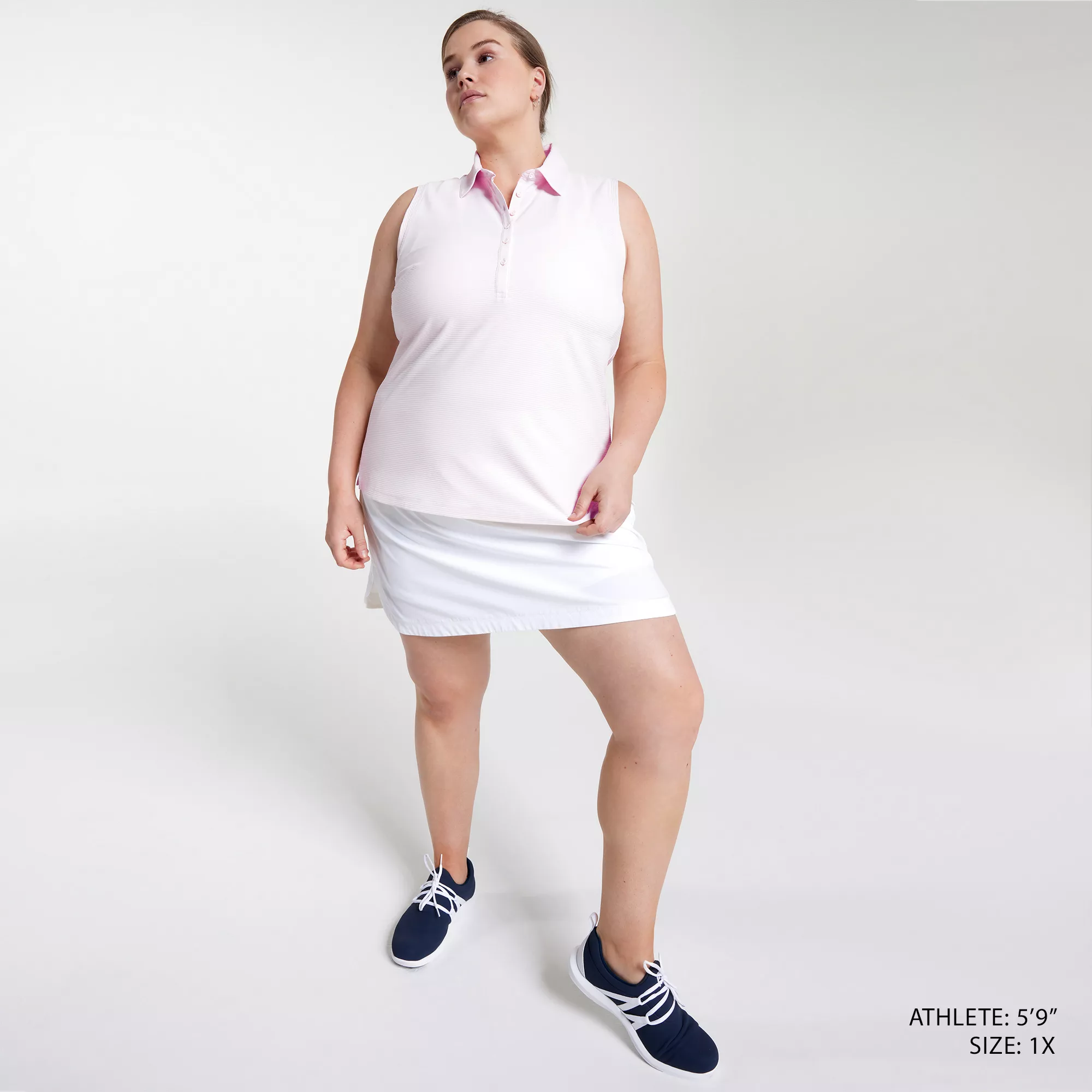 CALIA Women's Fairway Sleeveless Golf Polo 2 CALIA Women's Fairway Sleeveless Golf Polo - Image 2