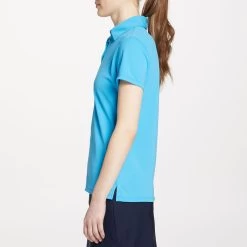 Lady Hagen Women's Core Pique Golf Polo 5 Lady Hagen Women's Core Pique Golf Polo -Professional Golf Equipment Store WGH11401S23 BlueOasis MODSDE